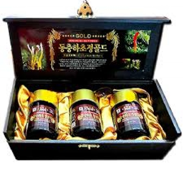 Cao Đông Trùng Hạ Thảo Hàn Quốc Hộp Gỗ 3 Hũ x 120g Chính Hãng – Bồi Bổ Sức Khỏe, Tăng Cường Sức Đề Kháng